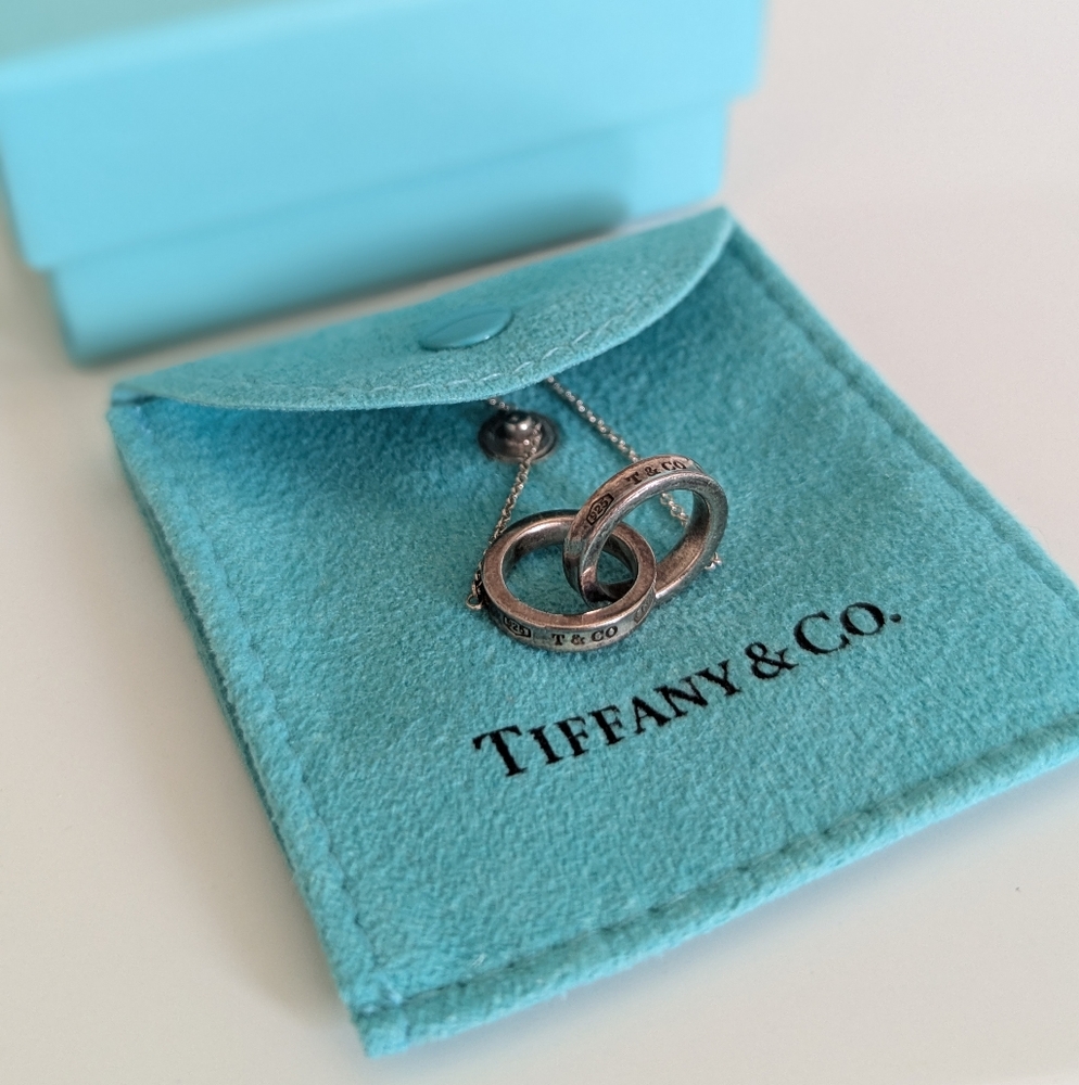 Tiffany & Co. 1837 Interlocking Circles Pendant Necklace